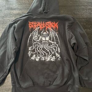 Stay Sick Demon Black Graphic Hoodie